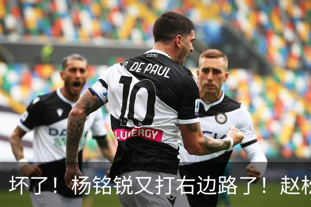 坏了！杨铭锐又打右边路了！赵松源进大名单，巴勒斯坦验货邵佳一