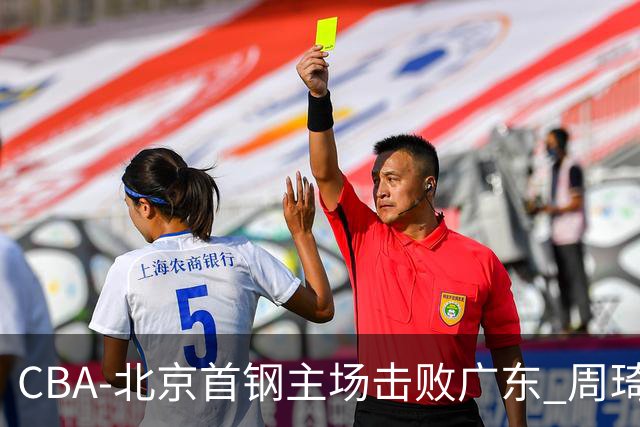 CBA-北京首钢主场击败广东 周琦强冲内线